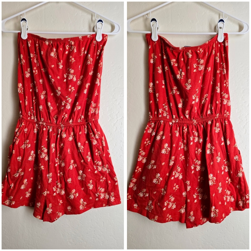 Forever 21 Floral Romper
